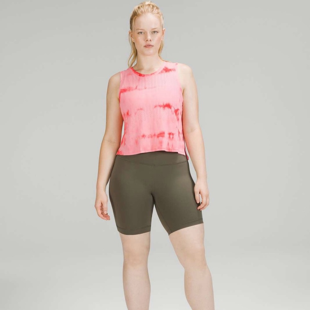 Lululemon Train to Be Tank - marble dye